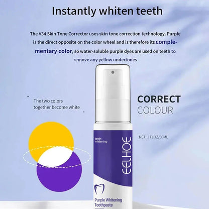 New Teeth Whitening Toothpaste 5D Oral Hygiene Cleaning Teeth Whitening Tool Fresh Breath Teeth Care