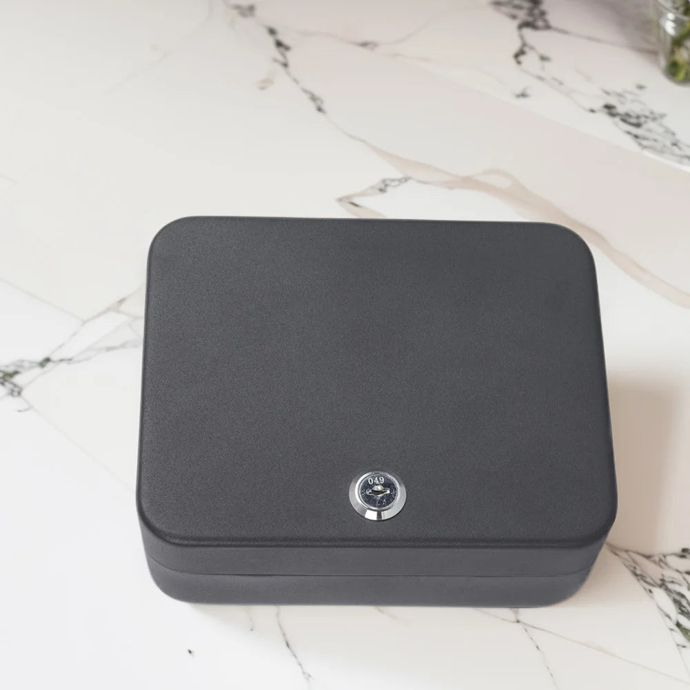 Combination Key Cabinet 20 Key Hooks Key Box Wall Mounted with Key/Code Lock Locking Key Organizer Key Cabinet Security Lock Box