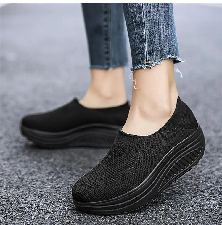 2024 Sneakers Shoes Women Footwear Platform Sneakers Trainers Shoes Ladies Loafers Chunky Sneakers Slip On Mujer Shoes Woman