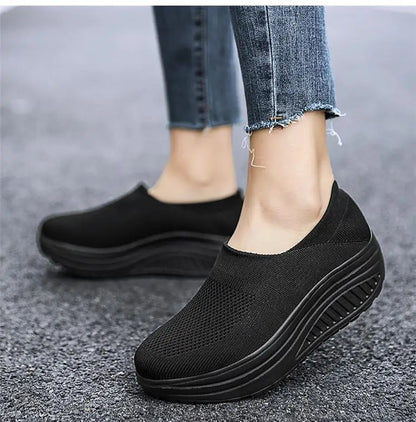 2024 Sneakers Shoes Women Footwear Platform Sneakers Trainers Shoes Ladies Loafers Chunky Sneakers Slip On Mujer Shoes Woman