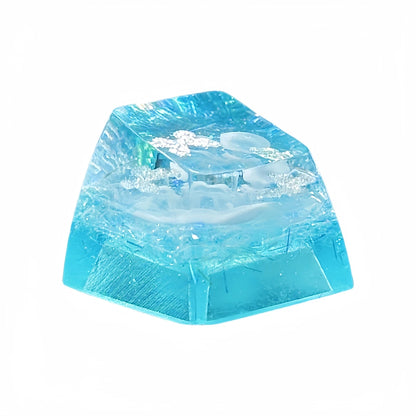 3D Resin Artisan KeyCaps Transmission Custom Keycaps for Mechanical Keyboard Accessories