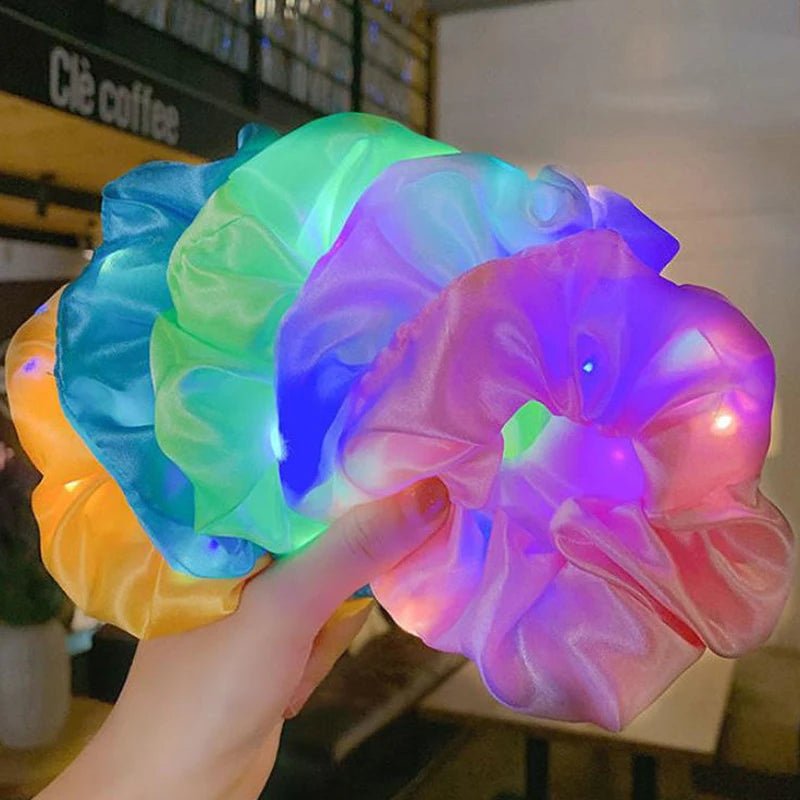 Light Up LED Glasses 5 Colors Heart Shape Glow Glasses Glow in The Dark Party Supplies Neon Party Favors for Kids Adults