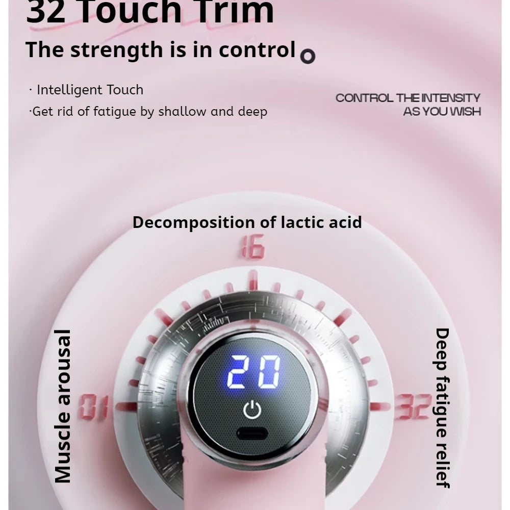 Mini Massage Gun Deep Tissue Muscle Relief Electric Portable for Home Gym Sports Recovery Rechargeable Tool