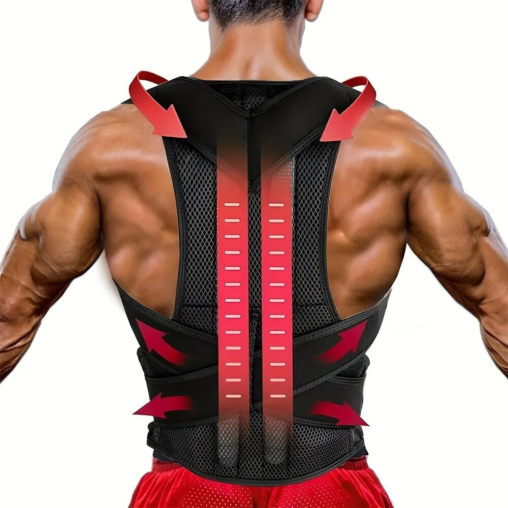 Hunchback Posture Corrector Support Chest Shoulder Neck Support Tape Training Equipment