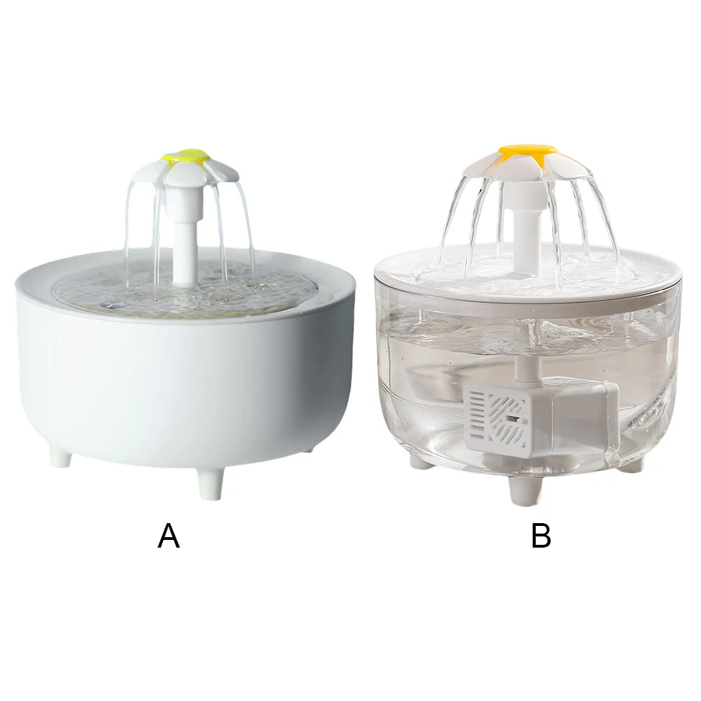 1200ml Cats Water Filter Automatic Cat Water Fountain Filter USB Electric Mute Recirculate Filtering Drinker Pet Water Fountain