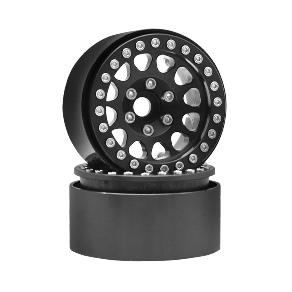 Metal 1.9 Beadlock Wheel Rim Hub for 1/10 Hsp Redcat Rc4wd WRAITH Tamiya Axial SCX10 D90 HPI RC Car Spare Part