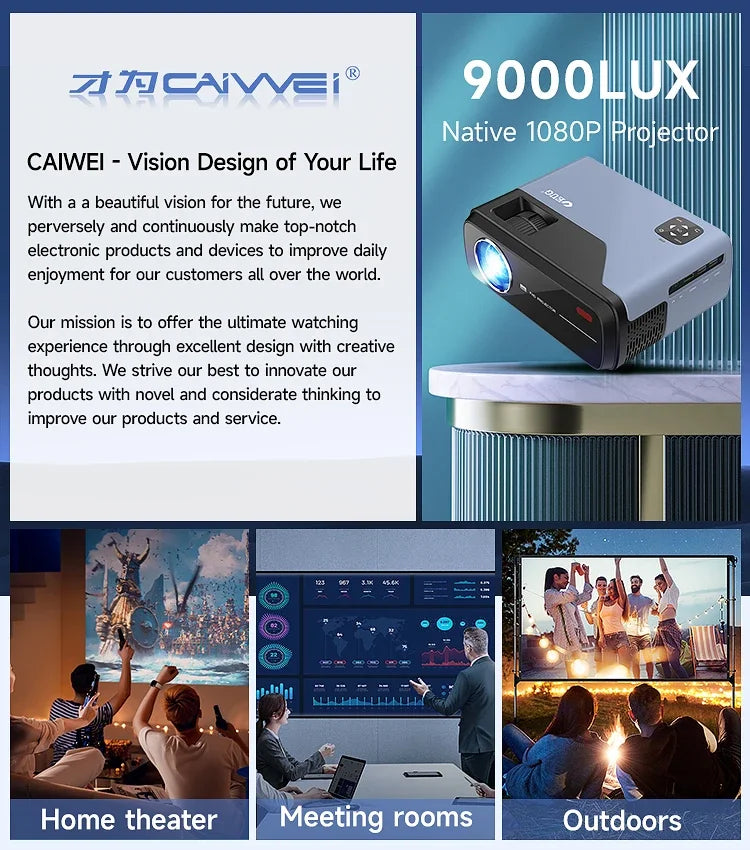 ProjectorMobile LCD Projector With Bluetooth Projectors With Speaker