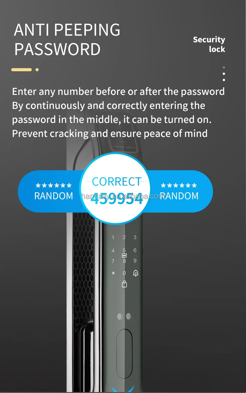 Usmart Go Smart Door Lock  Fingerprint Intelligent Digital Support Real Time Video Intercom Function Smart Door Lock