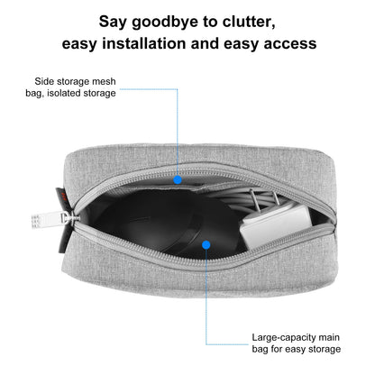 HAWEEL Organizer Storage Bag For Charger Power Bank Cables Mouse Earphones Electronics Accessories Portable Travel Pouch