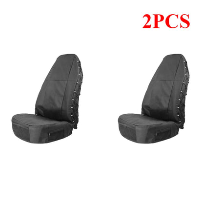 1/2Pcs Car Front Seat Cover Protector with Storage Pockets Auto Accessories Elements Personal Car Part Ornaments for TIROL
