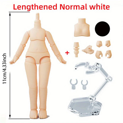 Obitsu 11 Doll Toys YMY Body Suitable for GSC Head Ob11 BJD Body Spherical Joint Doll Toy Hand Set Accessories