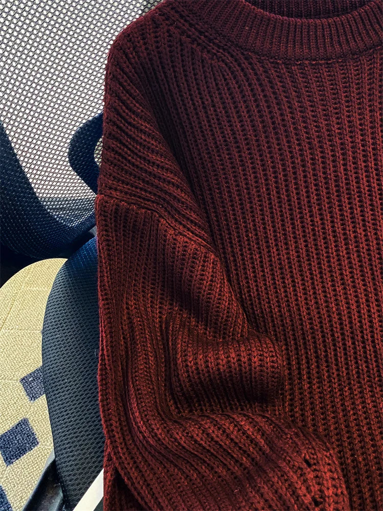 Syiwidii Oversized Sweaters for Women Knit Pullover Spring Autumn Winter Long Sleeve Causal Fashion Elegant Ladies Loose Jumpers