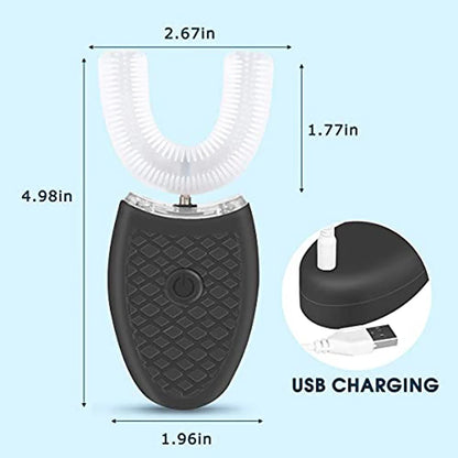 Professional Electric Teeth Tray Waterproof Wireless Rechargeable Tooth Whitening Machine LED Light White Light Teeth Brush