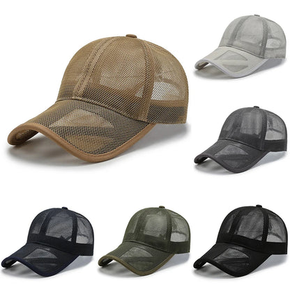 Outdoor Camouflage Mesh Baseball Cap Men Cap Summer Unisex Men And Women Camo Baseball Cap Trucker Hat Casquett