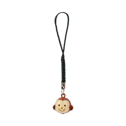 for Phone Cartoon Bell Pendant DIY Keychain Bear Bunny Phone Dolls Phone Lanyard Phone Bell Straps Mobile Phone Straps