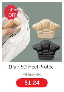 Half Insoles for Shoes Inserts Forefoot Insert Non-slip Sole Cushion Reduce Shoe Size Filler High Heels Pain Relief Shoe Pads