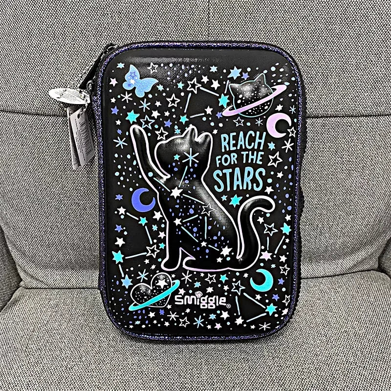 Genuine Australian Smiggle Student Backpack Cute And Fashionable Children Stationery Box Backpack Lunch Bag Kettle Student Gift