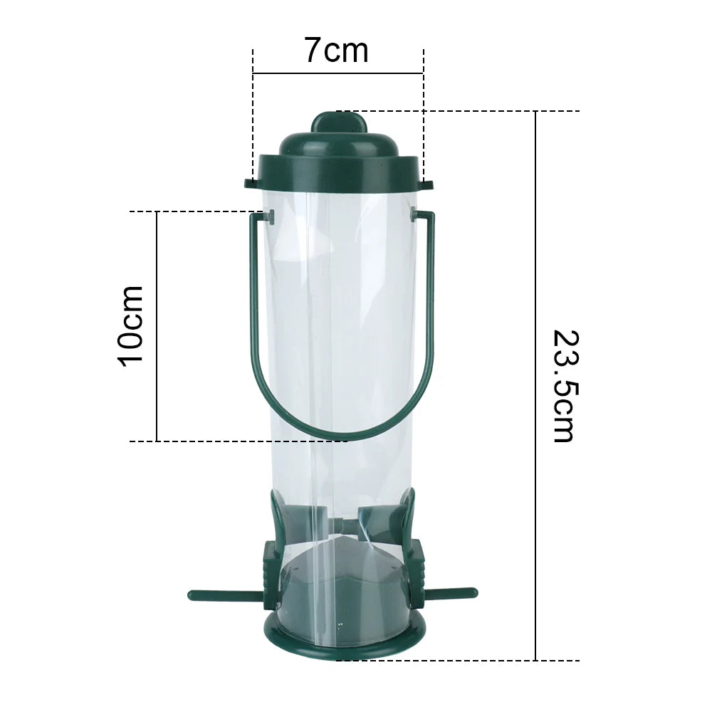 Wild Bird Seed Feeder Pet Supplies Hanging Garden Paddock Bird Feeding Tool Bird Feeder Outdoor Decoration