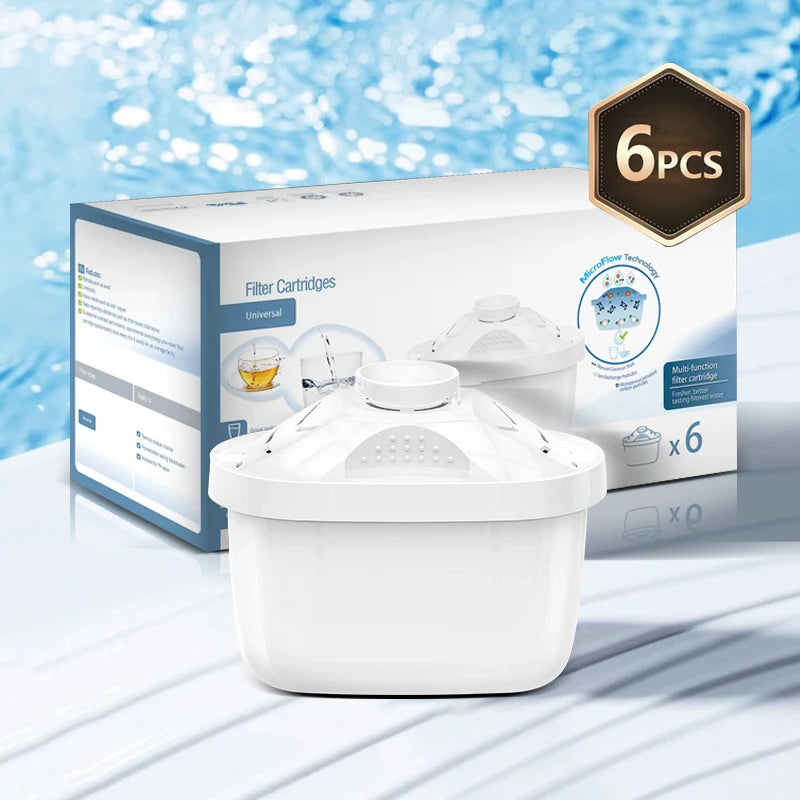 Water Purifier, Household Kitchen Activated Carbon Water Filter, Portable Water Purifier, Tap Water Filter, Kitchen Tool, Water