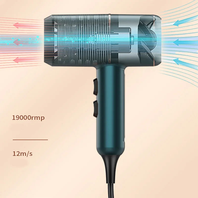 Portable high-speed mini hair dryer Professional home dormitory  hair dryer Intelligent ion hair dryer