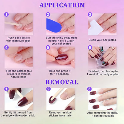 10 Pcs Press on Nails Handmade Nials INS Y2K Best Seller Fake Nails with Nails File Pink 3D Flower Press on New