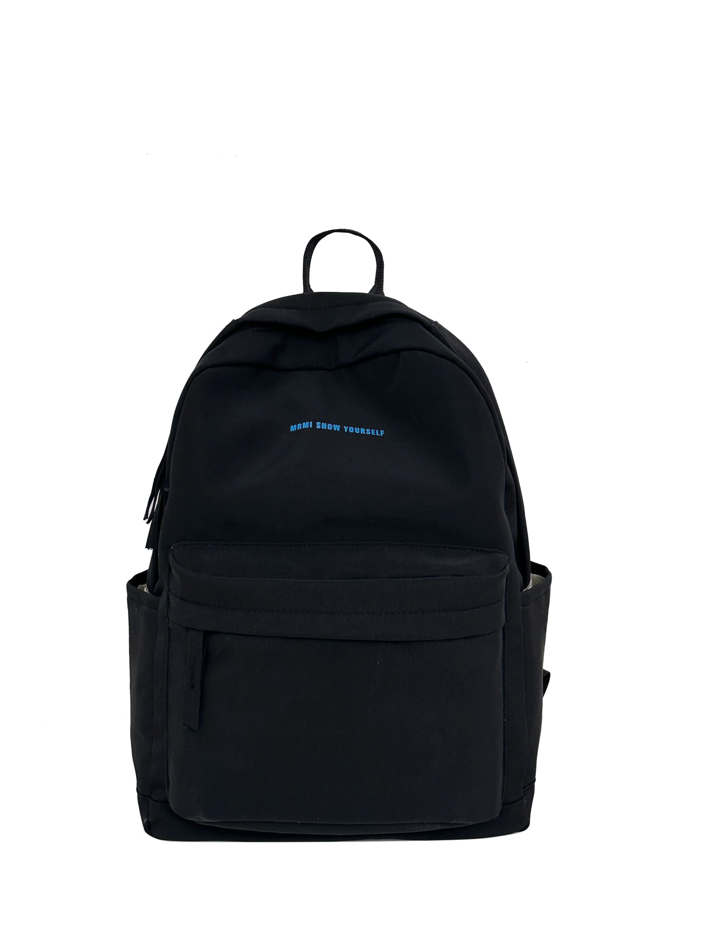 Schoolbags for junior high school girls. They are large-capacity, simple, versatile solid-color double-shoulder bags in ins styl