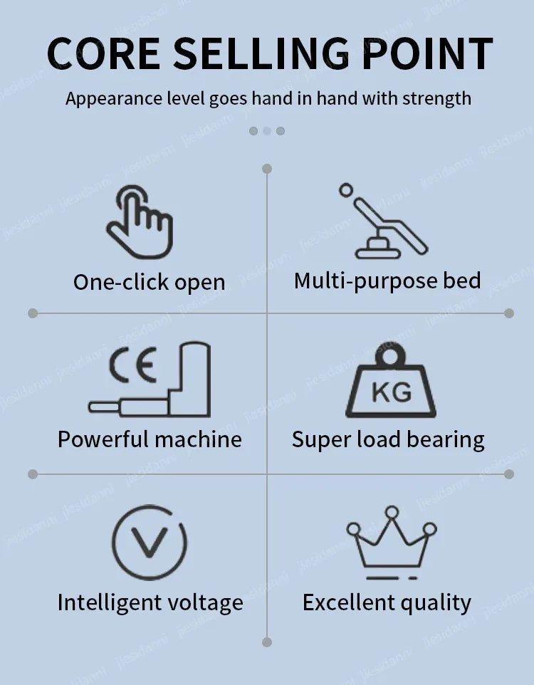 Medical gynecological examination bed Private bed Care electric lift beauty bed maternity outpatient surgery flushing bed