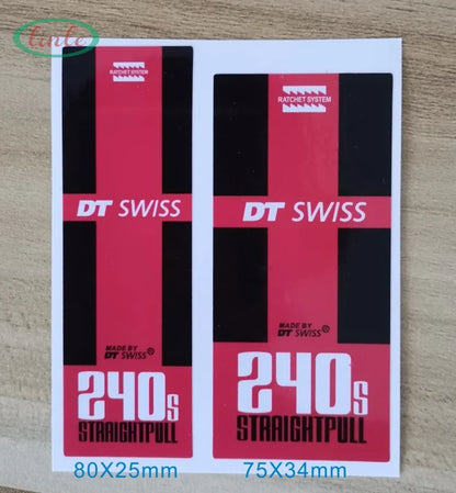 350 Road Bike Hubs Stickers MTB Wheels Hubs Stickers Glossy Front and Rear Hubs Stickers Decoration Protective Film