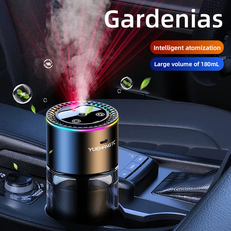 Spray Aroma Car Decorations Accessories With Aromatherapy High-End Car Air Freshener Electronic Car Fragrance Auto Deodorization