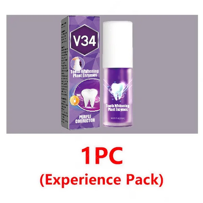 V34 Toothpaste 5D Teeth Oral Hygiene Cleaning Teeth Fresh Breath Teeth Care New