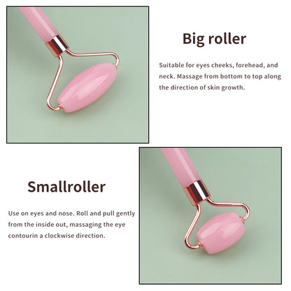 Roller & Gua Sha, Face Roller, Facial Roller Skin Care Tools Massager Resin Facial Massage For Face, Eyes, Neck, Body