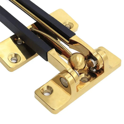 Durable Zinc Alloy Sliding Door Catch Solid Bolt Mute Door Buckle Anti-rust Security Door Hasp Bedroom