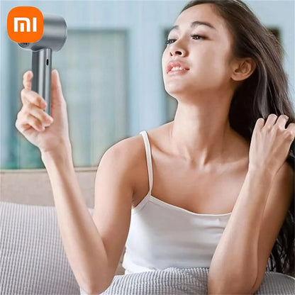 Xiaomi Portable Handheld Fan 120 Wind Speed Mini Leafless Handheld Fan USB Charging Fan Electric Charging