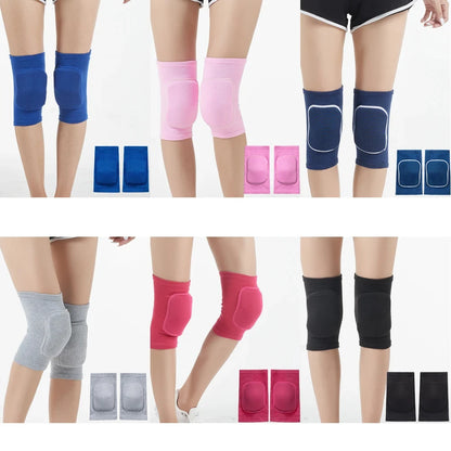 1Pair Sports Knee Pads for Men Women Sport Compression Knee Brace for Dance Yoga Volleyball Football Running Cycling Tennis