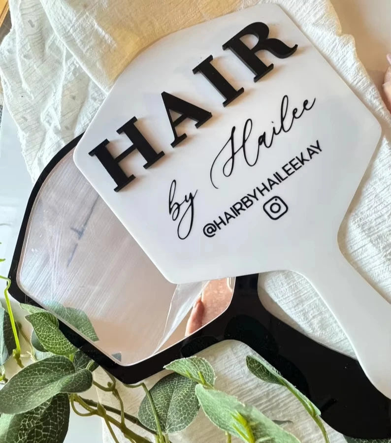 Lash Artist Social Media Face Prop  Personalised  Aesthetics Sign  Lash Sign  Salon Decor