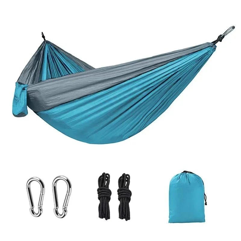Lightweight Hammock Outdoor Gear Camping Hammock Portable Nylon Swing for Travel Hiking Backyard Beach Adventure Accessories