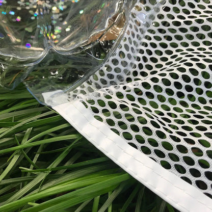 Water Hammock Recliner Portable Inflatable Floating Swimming Mattress Foldable with Sequins Swimming Pool Accessories