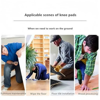 Pads for Women and Men - Lightweight Waterproof Foam Knee Pads, and Easy Fit Knee Pads for Gardening with Adjustable Straps