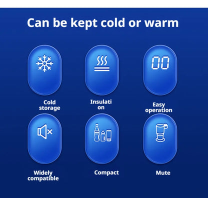 Car Hot Cold Cup Smart Quick Cooling Cup Warm Milk Cup Car Heater Car Hot Cold Cup Heater