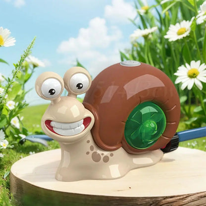 2 in 1 Water Sprinkler Baseball Toy Cartoon Snail Summer Garden Lawns Water Toys Spray Water Toys for Summer Lawn Pool Fun