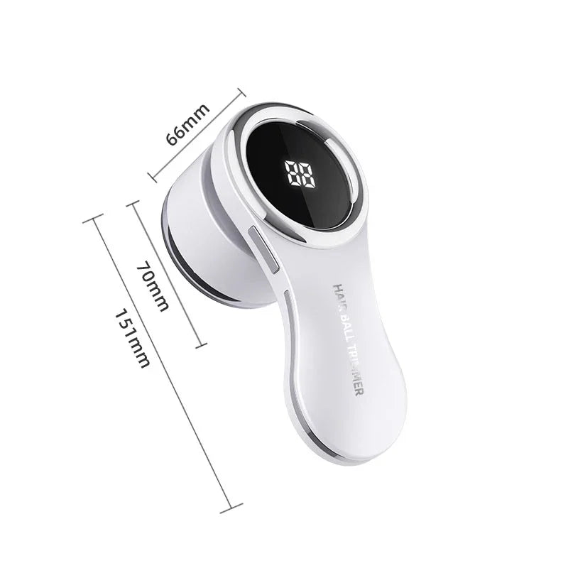 Electric Lint Remover for Clothes LCD Display USB Rechargeable Portable Hair Balls Fuzz Removers Household Fabric Shaver