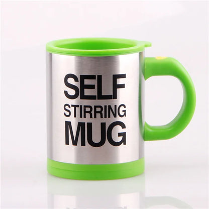 Mug 400ml Electric Mixing Cup Lazy Automatic Self Stirring Coffee Milk Drink Mug Blender Stainless Steel with Lid Gift Box