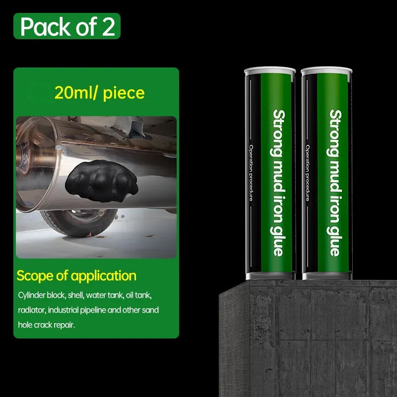 1pc/2pcs/4pcsMetal Filler Putty Epoxy Putty Sticks Permanent Adhesive Quick Leak Repair Epoxy Putty Repair Mounting Sealant For