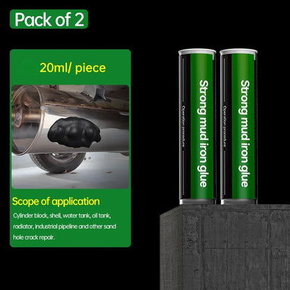 1pc/2pcs/4pcsMetal Filler Putty Epoxy Putty Sticks Permanent Adhesive Quick Leak Repair Epoxy Putty Repair Mounting Sealant For