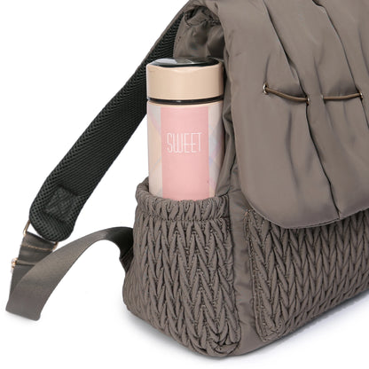 Diaper Bag Large Diaper Backpack Stylish Toddler Baby Maternity Bags Travel Backpacks with Insulated Pockets Changing Pad Stroll