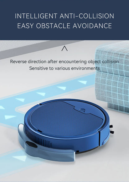 2024 New Automatic Sweeping Robot Vacuum Cleaner APP Control Water Tank Sweep And Wet Mopping Vacuum Clean Intelligent Robot