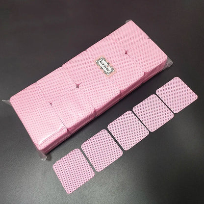 Lint Free Nail Wipes Nail Polish Remover Eyelash Extension Glue Cleaning Wipes Absorbent Soft Removal Tool for Nail Art