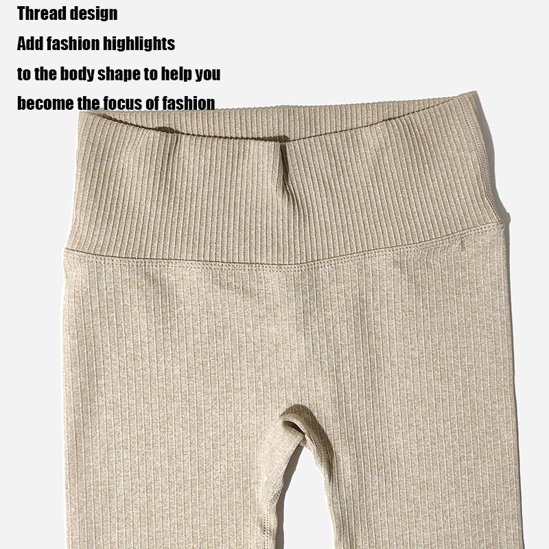 New Yoga Pants Sports Clothing Seamless Legging Solid High Waist Full Length Workout Leggings for Fittness Yoga Leggings