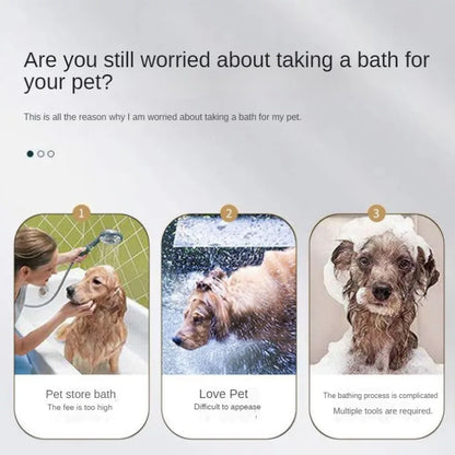 Pet Shower Head Pet Shop Dog Shower Head Water Saving Shower Head Children's rosette head bath shower head Bathroom Accessories