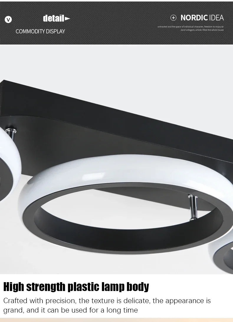 LED Ceiling Light 3 colors Modern Round Square-shaped For Hallway Bedroom Checkroom Living Room Restaurant Staircase Lighting